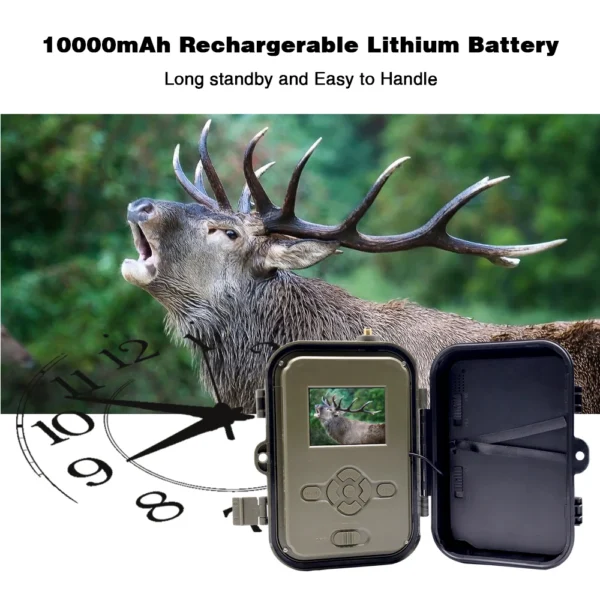 SUNTEKCAM's 4K Live Stream Trail Camera 4G  30MP HC940PROLI - Image 3
