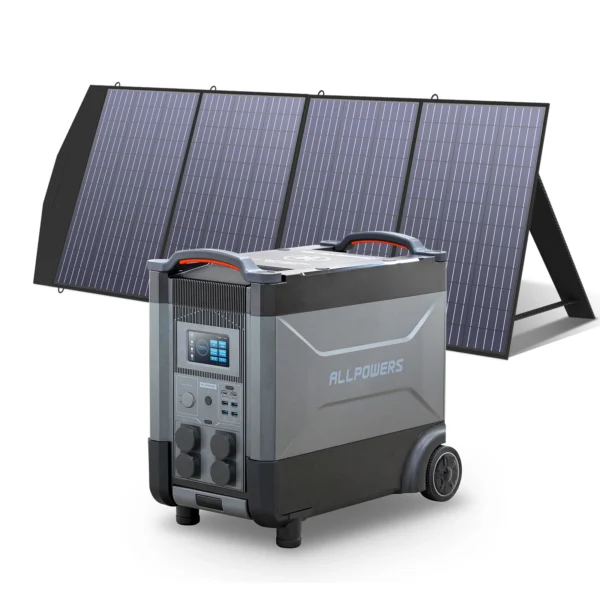 ALLPOWERS Power Station 110V / 230V Solar panel (SP033), 3600Wh 4000W Expandable Battery with 2000W Solar input - Image 7