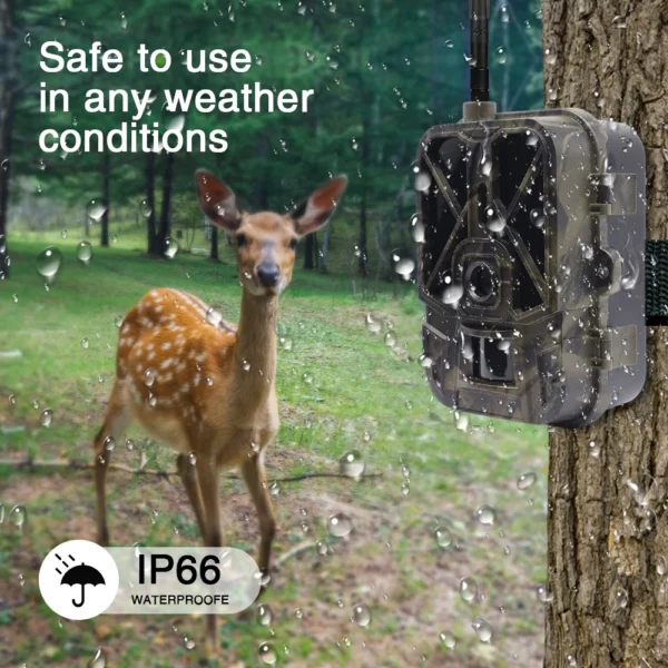 SUNTEKCAM's 4K Live Stream Trail Camera 4G  30MP HC940PROLI - Image 5