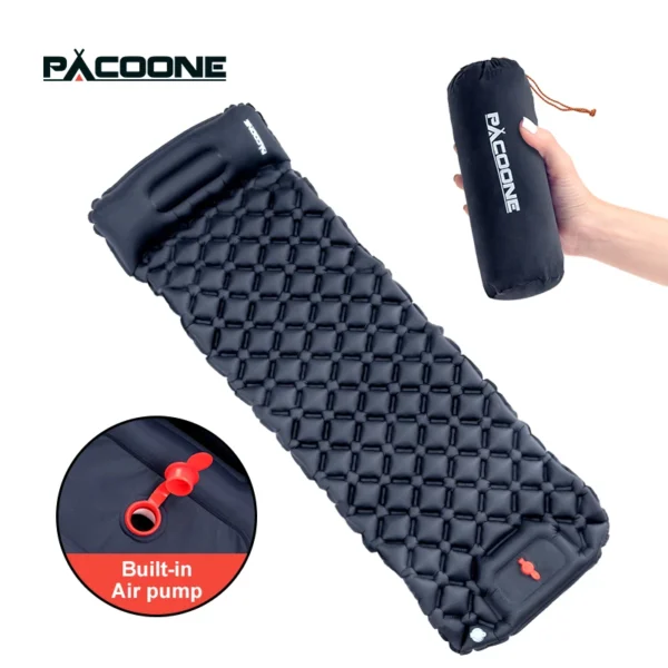 PACOONE's Sleeping Inflatable Mattress with Pillows