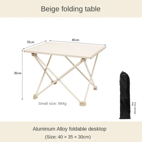 Desert Fox's Outdoor Folding Table