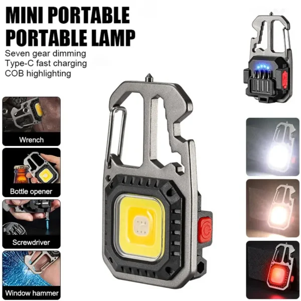 LED Portable Keychain Flashlight