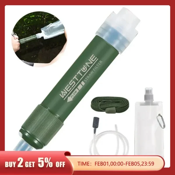 Mini Straw for Water Purification