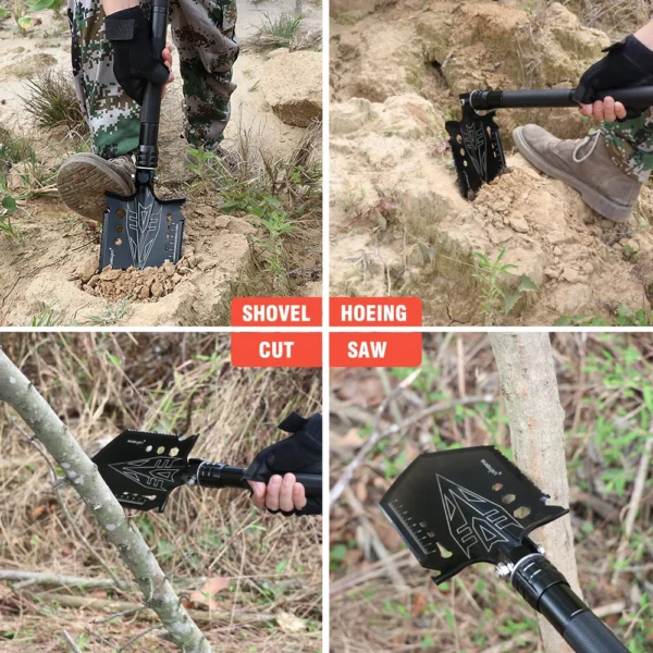 RUIGUAN's Multifunctional Shovel Ice Axe