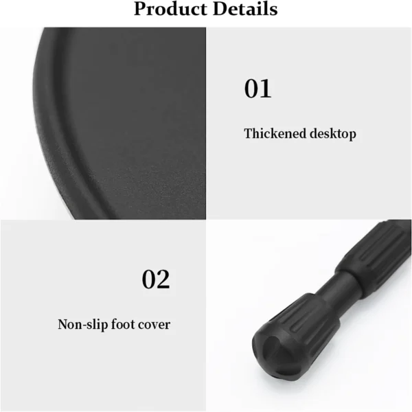 AZULBLANCO's Folding Round Table Aluminum Alloy - Image 4