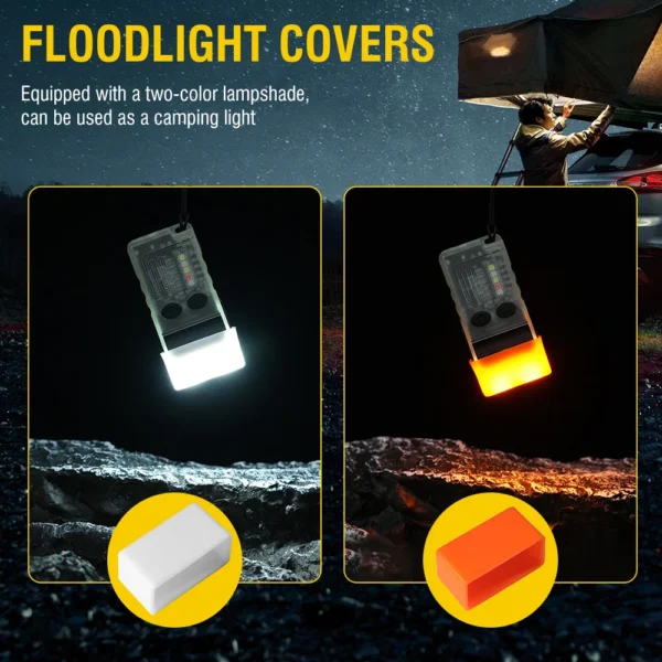 BORUIT's V20 EDC LED Keychain Flashlight