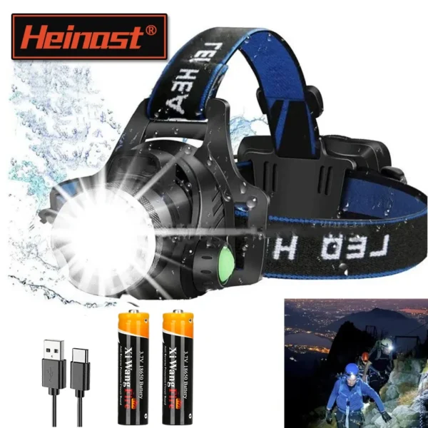 HEINSAT's T6 LED Headlamp