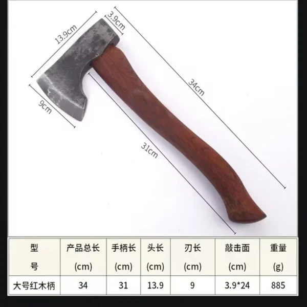AIBODUO's Cast forged Wooden Axe