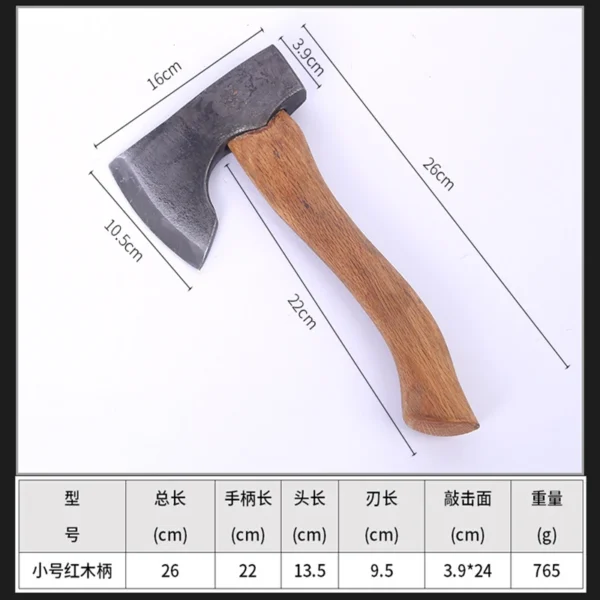 AIBODUO's Cast forged Wooden Axe
