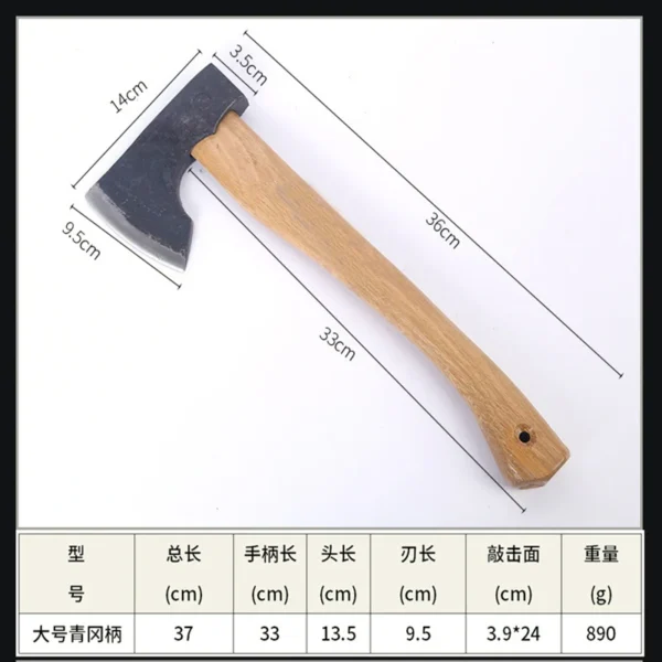 AIBODUO's Cast forged Wooden Axe