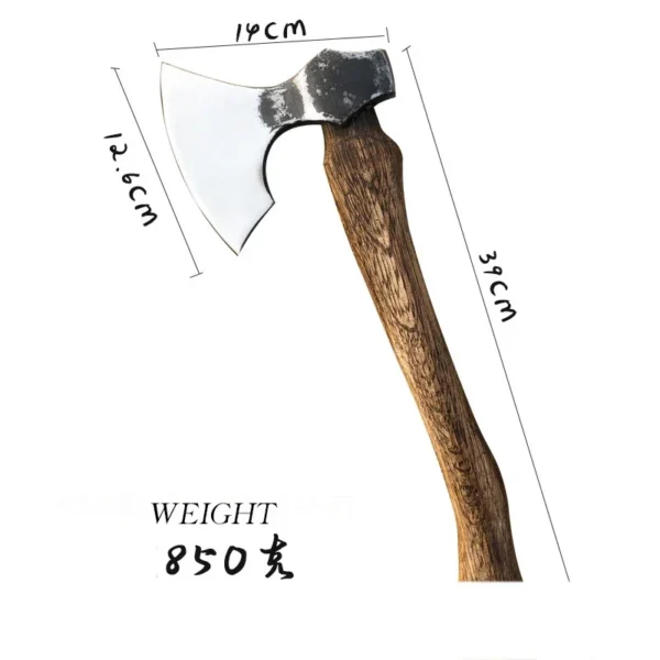 AIBODUO's Wood Refined Steel Forged Axe
