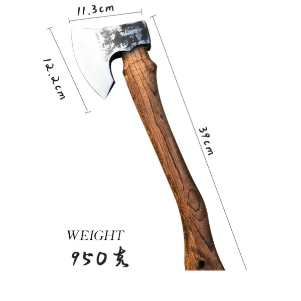 AIBODUO's Wood Refined Steel Forged Axe