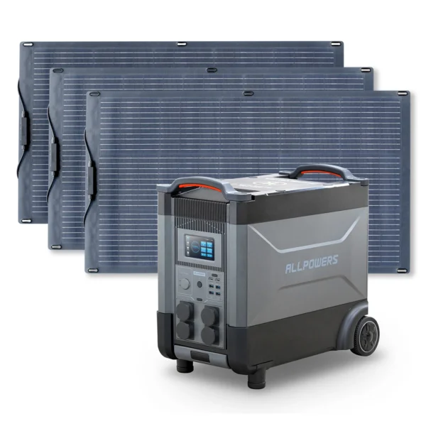 ALLPOWERS Power Station with Flexible Solar Panels - Image 8