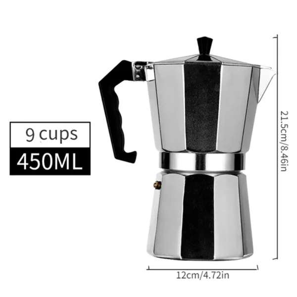 Aluminum Octagonal Coffee Kettle