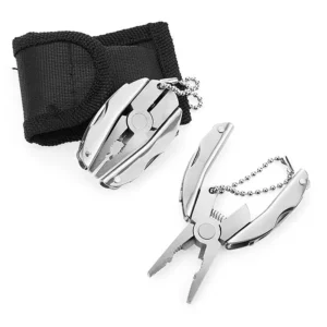 ANNFAMI's Stainless Steel Multitool Pliers Knife Keychain