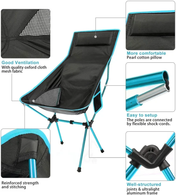 AZULBLANCO's Folding Oxford Cloth Chair