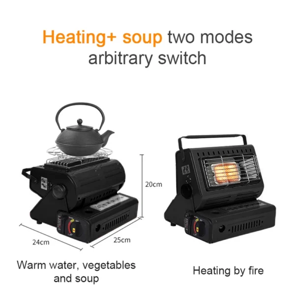 BAIHUAN's 1300W  Ceramic Gas Heater
