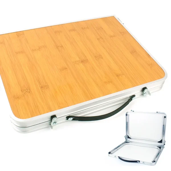 Bamboo Wood Folding Table