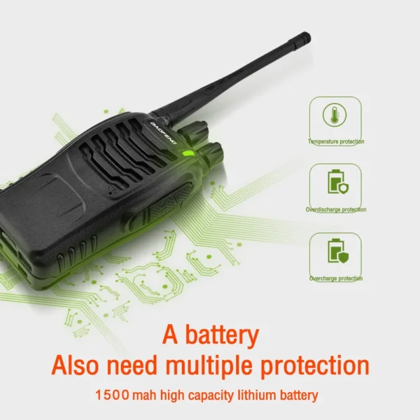 BAOFENG's BF-888S 16 Channel Long Range Two Way Radio