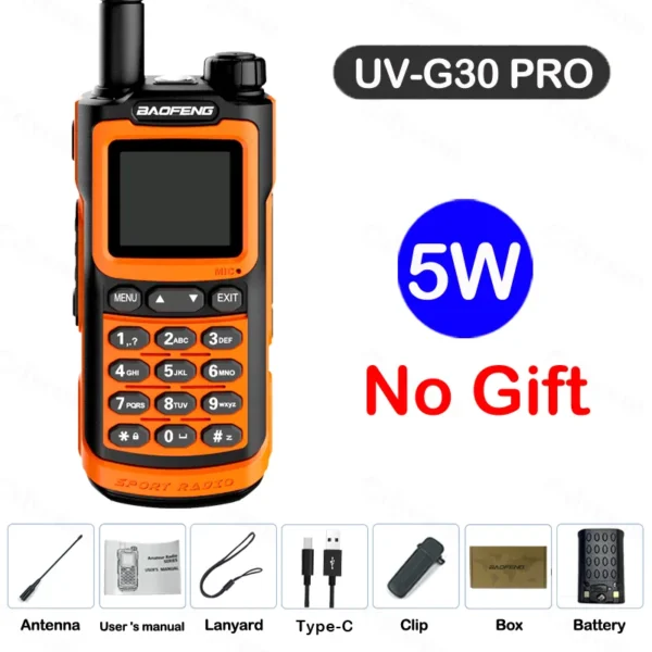 BAOFENG's UV-G30 1000 Channel 2-Way Radio