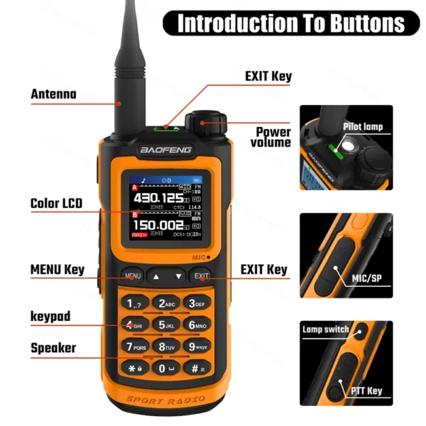 BAOFENG's UV-G30 1000 Channel 2-Way Radio