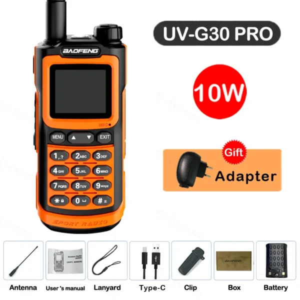 BAOFENG's UV-G30 1000 Channel 2-Way Radio