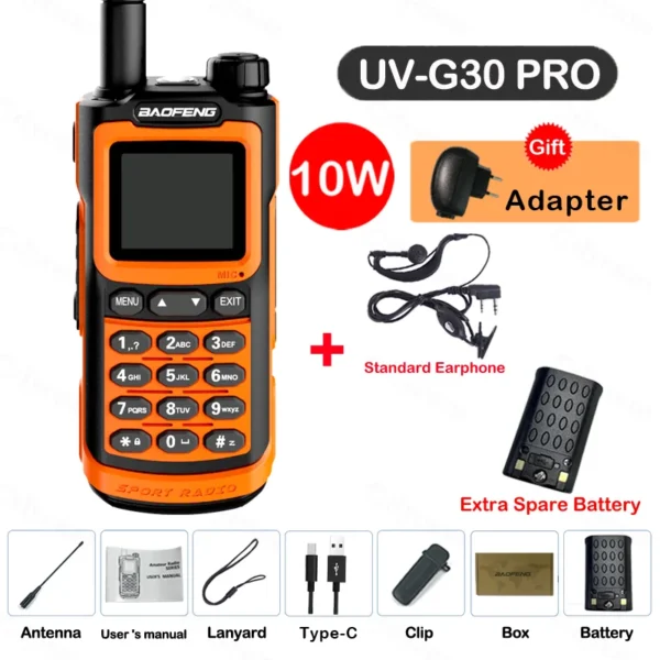 BAOFENG's UV-G30 1000 Channel 2-Way Radio