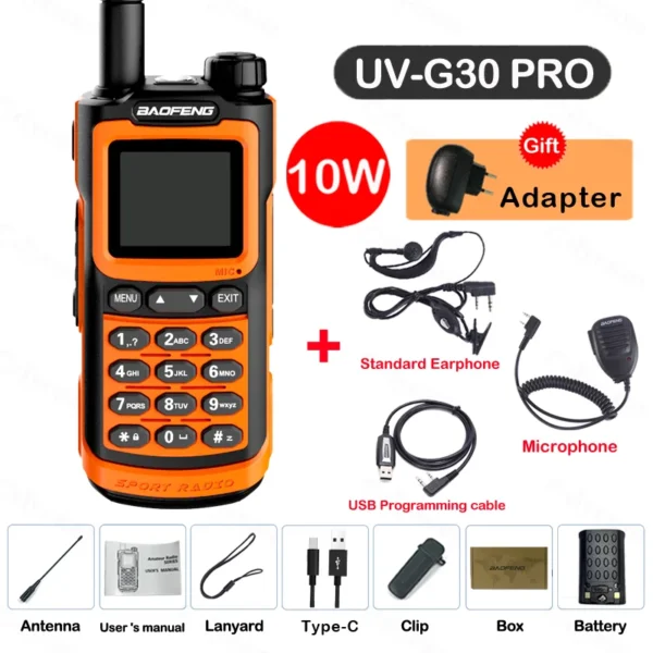 BAOFENG's UV-G30 1000 Channel 2-Way Radio