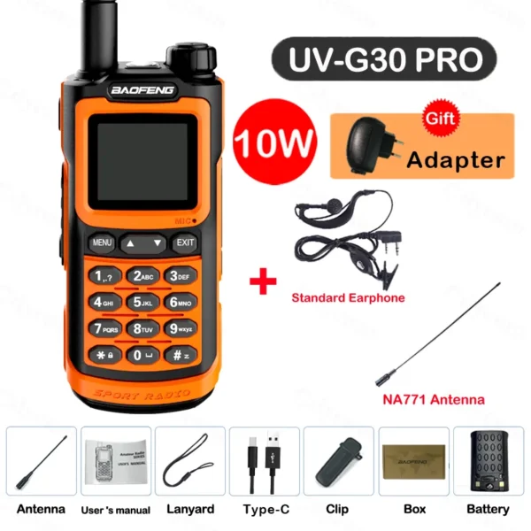 BAOFENG's UV-G30 1000 Channel 2-Way Radio