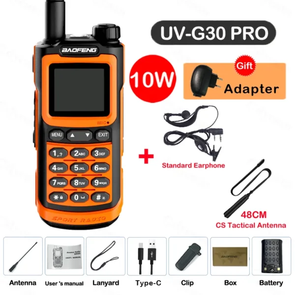 BAOFENG's UV-G30 1000 Channel 2-Way Radio