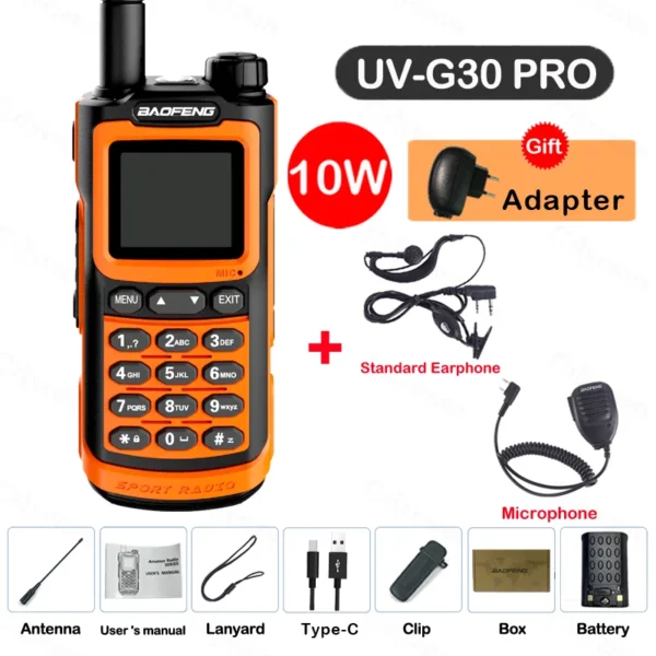 BAOFENG's UV-G30 1000 Channel 2-Way Radio