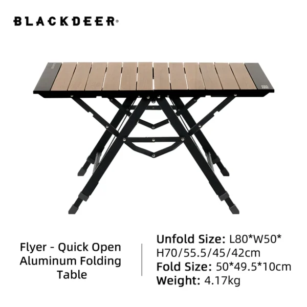 BLACKDEER's Folding Table Aluminum Alloy