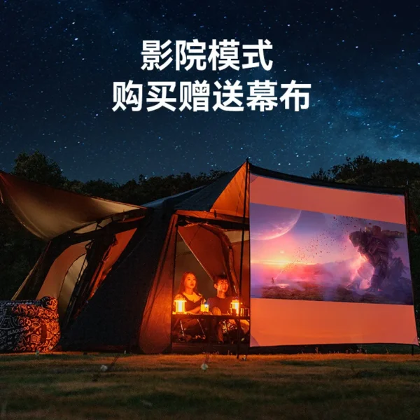 Blackdog's Automatic Quick Opening Rubber Tent