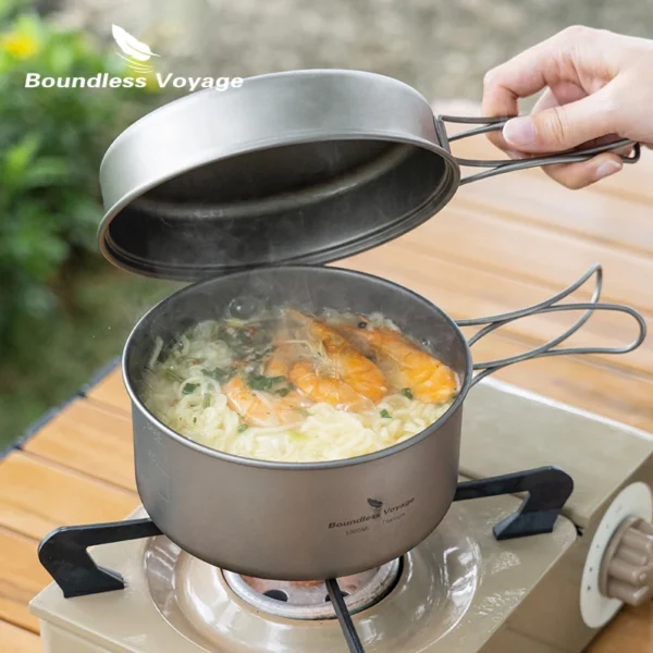 Boundless Voyage's Titanium Pot Pan - Image 4