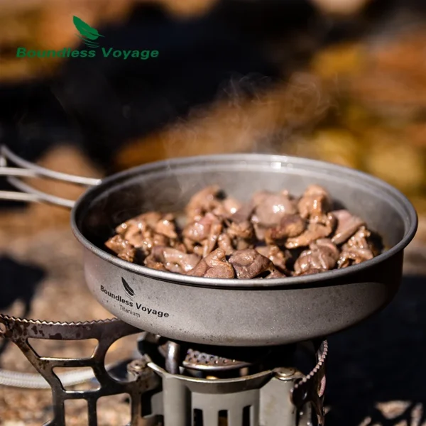 Boundless Voyage's Titanium Pot Pan - Image 5