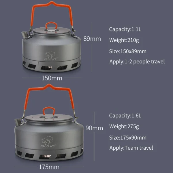 BULIN's Aluminum Alloy Water Kettle