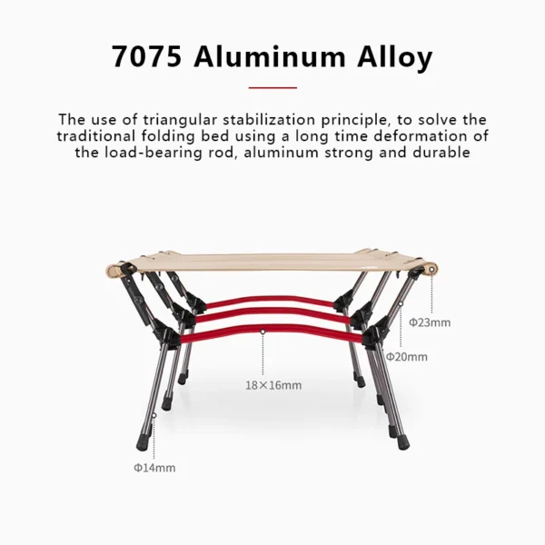 Camping Cot Lightweight Collapsible
