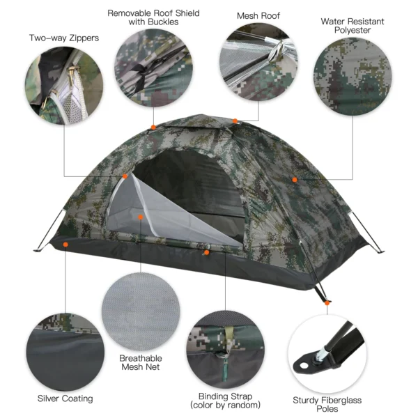 Camping Tent Single Layer