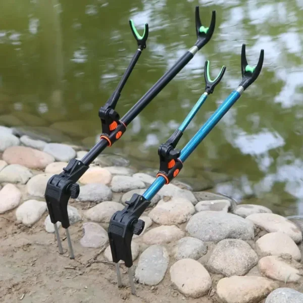CHFENGASQ's Stainless Steel Thickened Telescopic Fishing Rod Bracket