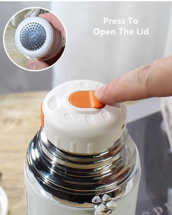 CREAWIND's Insulated Vacuum Flask With Filter
