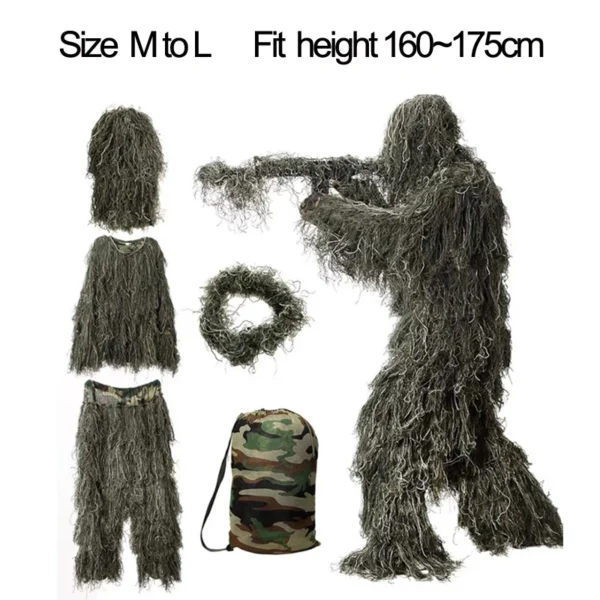 Dash Pard's Green Forest Ghillie Suit
