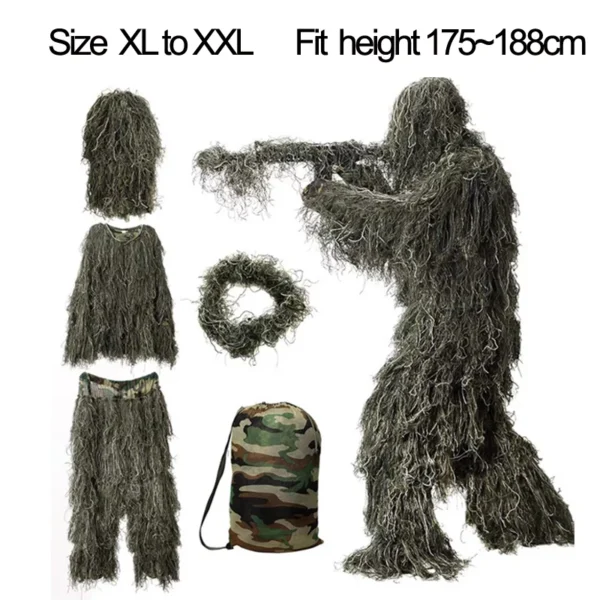 Dash Pard's Green Forest Ghillie Suit