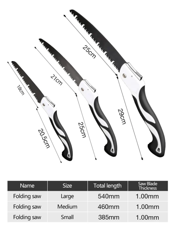 DELI's  540MM Wood Folding Saw