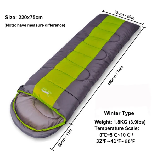 Desert & Fox's  Sleeping Bag Large