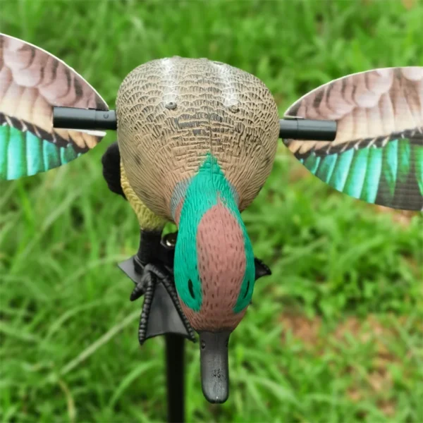 DGXILEI's Moto Spinning TEAL Decoy With Magnetic Wings
