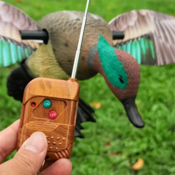 DGXILEI's Moto Spinning TEAL Decoy With Magnetic Wings