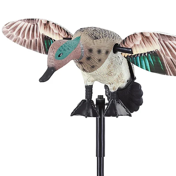 DGXILEI's Moto Spinning TEAL Decoy With Magnetic Wings