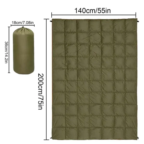 Down Camping Blanket Waterproof