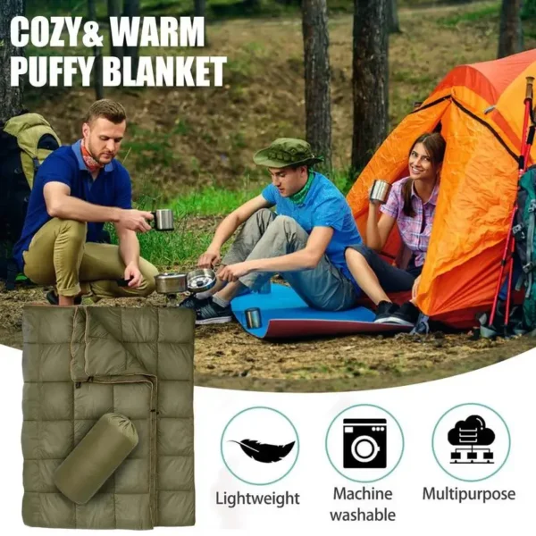 Down Camping Blanket Waterproof