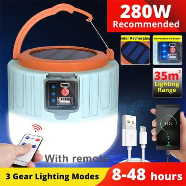 EOOPEE Solar LED Camping Emergency Lanterns - Image 8